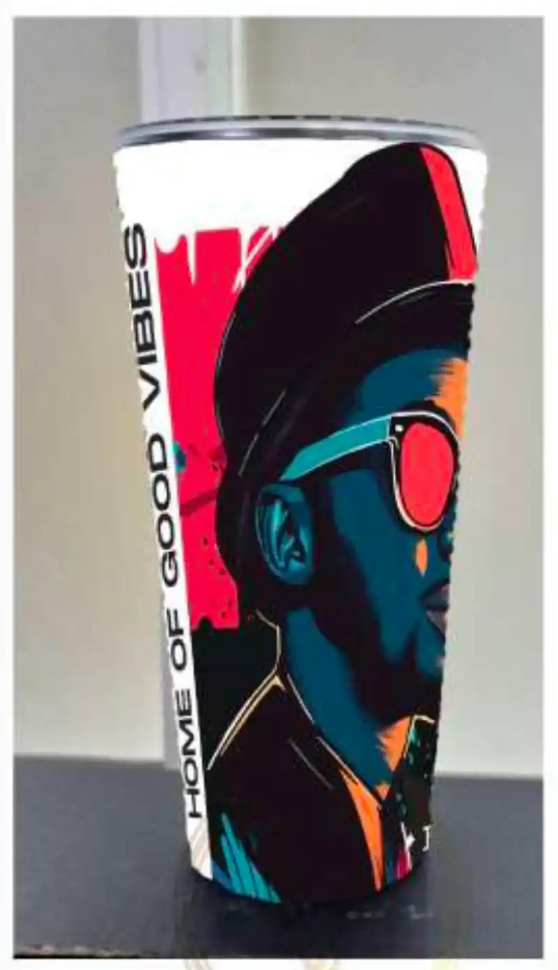 BND Home of Good Vibes Tall Tumbler